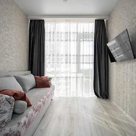 Apartman панорамний вид моря дві спальнi та зала 0522 Odessza