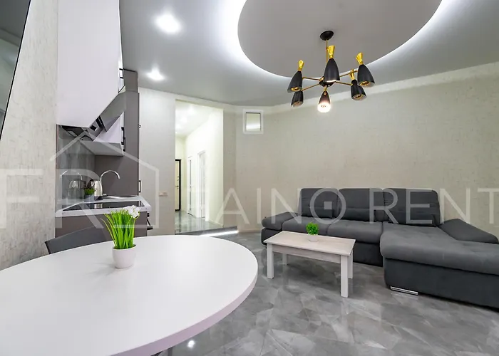 Apartman панорамний вид моря дві спальнi та зала 0522 Odessza