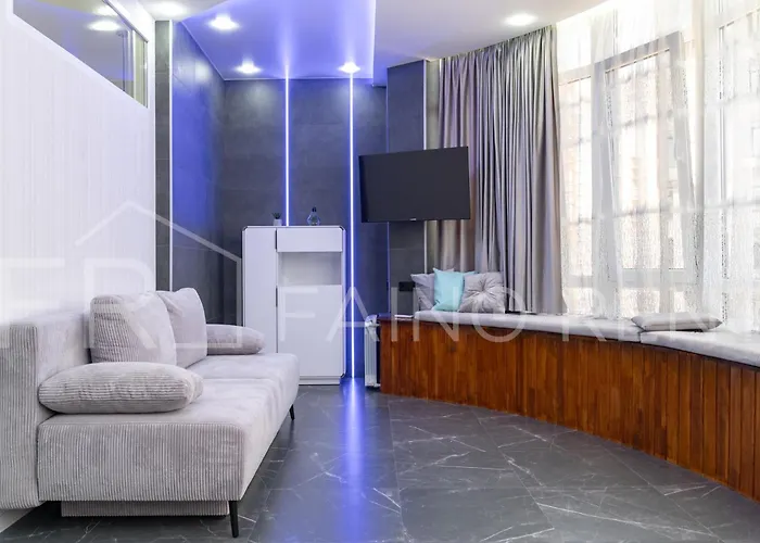 панорамний вид моря дві спальнi та зала 0522 Odessza