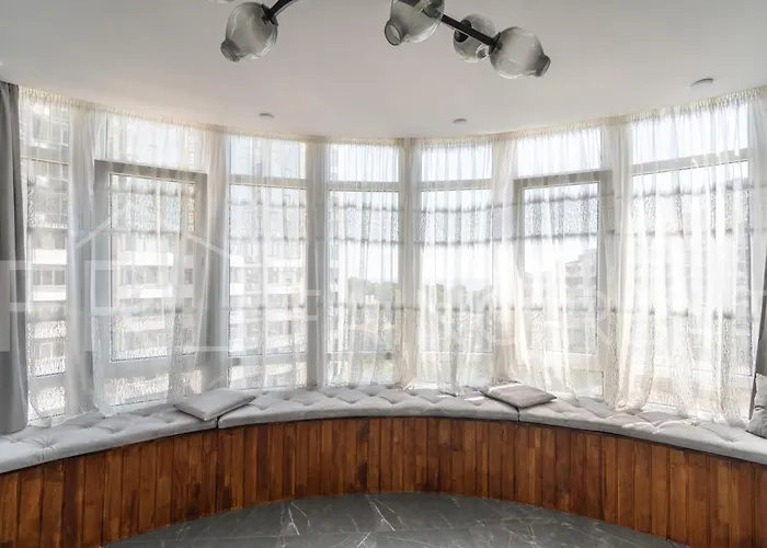 Apartman панорамний вид моря дві спальнi та зала 0522 Odessza