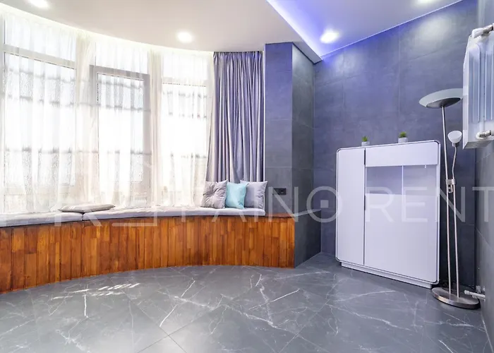 панорамний вид моря дві спальнi та зала 0522 Apartman Odessza