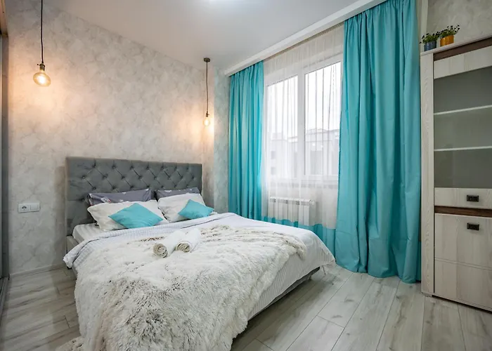 панорамний вид моря дві спальнi та зала 0522 Lejlighed Odessa