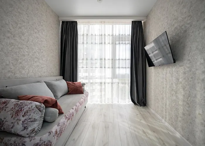 Apartman панорамний вид моря дві спальнi та зала 0522 Odessza