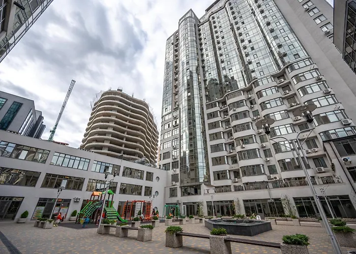 панорамний вид моря дві спальнi та зала 0522 * Odessza