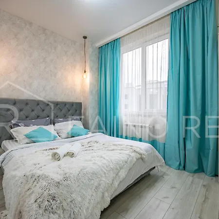 панорамний вид моря дві спальнi та зала 0522 * Odesa