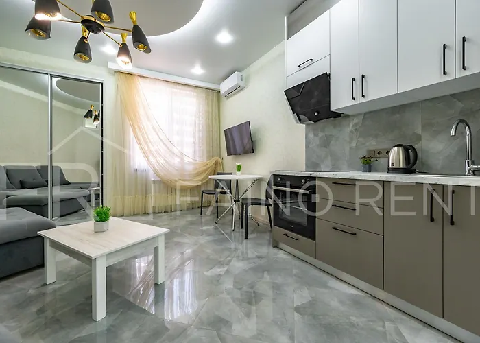 панорамний вид моря дві спальнi та зала 0522 Appartement