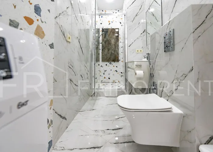 панорамний вид моря дві спальнi та зала 0522 Appartement