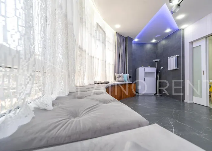 Appartement панорамний вид моря дві спальнi та зала 0522 Odessa